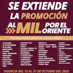 💧✨ ¡Oomapas Navojoa extiende la promoción “Al Mil por el Oriente”! ✨💧