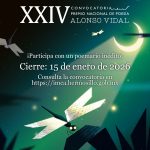 CONVOCA IMCA AL XXIV PREMIO NACIONAL DE POESÍA ALONSO VIDAL