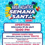 💦🌴 ¡Todo listo para disfrutar esta Semana Santa!.