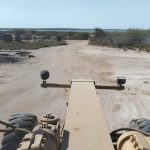 Mejoran acceso a la playa Los Baños con raspado de caminos en Agiabampo