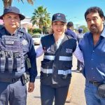 Refuerzan prevención en Semana Santa con volanteo de números de emergencia en Etchojoa